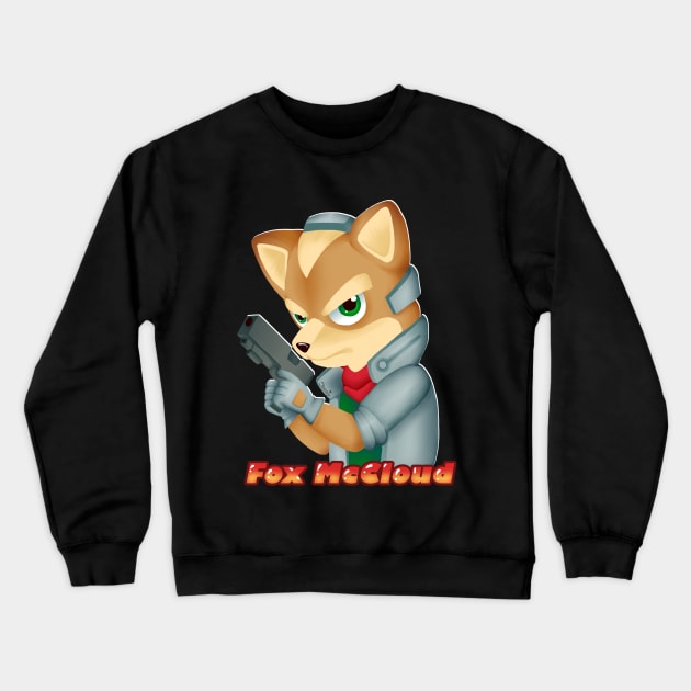 Fox mccloud Crewneck Sweatshirt by Shoany